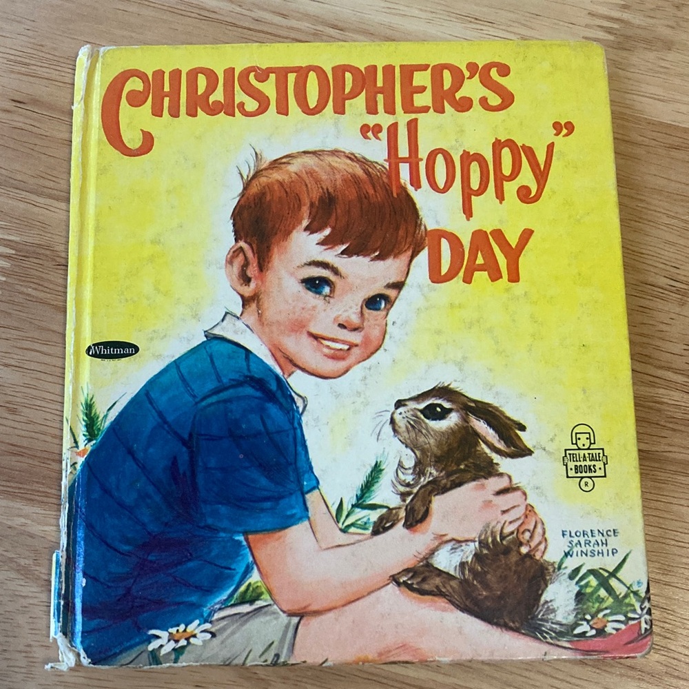 Vintage Christopher's Hoppy Day Children's Book